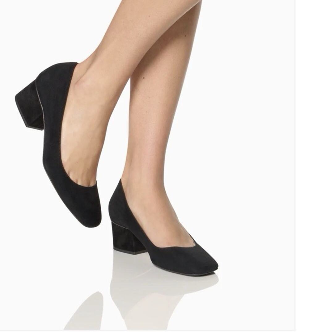 Sarah Flint Perfect Stephanie Pumps - Black Suede - Women’s Size 40 1/2